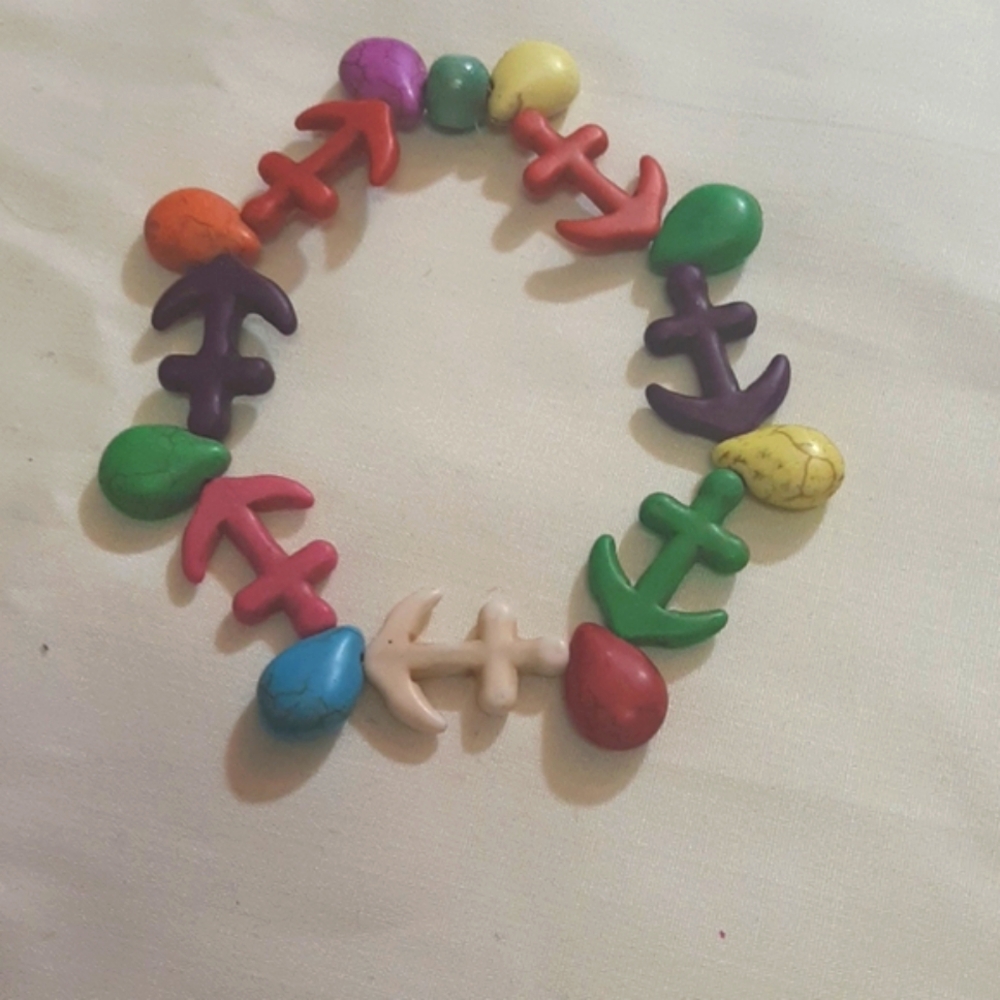 Anchor bracelet